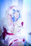 blue_hair cosplay dress hat maropapi remilia_scarlet touhou touhou_ningyou_fuminori_shirizu_2 wings rating:Safe score:0 user:nil!