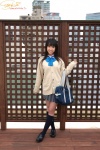 blouse bookbag cardigan kneesocks mizutani_sayaka pleated_skirt school_uniform skirt rating:Safe score:0 user:nil!