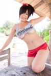 cleavage croptop hairbow kiriyama_rui ponytail shorts tank_top underboob rating:Safe score:1 user:nil!