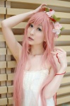 chii cosplay dress just_be_friends_(vocaloid) megurine_luka pink_hair vocaloid rating:Safe score:1 user:nil!