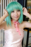 cosplay dress green_hair hinomura_uta macross macross_frontier ranka_lee rating:Safe score:0 user:nil!