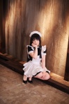 akiyama_mio apron cosplay dress hairband k-on! maid maid_uniform meirin_touka rating:Safe score:0 user:nil!