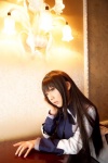 akemi_homura blouse cosplay hairband hanamura_misaki puella_magi_madoka_magica rating:Safe score:0 user:nil!