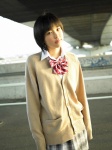 arai_moe blouse cardigan pleated_skirt school_uniform skirt wanibooks_74 rating:Safe score:0 user:nil!