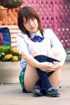blouse costume dcg_0020 himuro_ayaka kneesocks pleated_skirt school_uniform skirt rating:Safe score:0 user:nil!