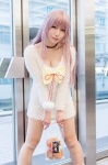 bell bow choker cleavage cosplay dress heterochromia k neko_(k) purple_hair yaya rating:Safe score:1 user:pixymisa