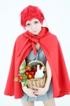 basket cape cosplay flowers ibara pleated_skirt plushie red_hair ruiko school_uniform skirt zone-00 rating:Safe score:0 user:pixymisa