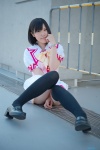 blouse bowtie cosplay minatsuki_naru original pleated_skirt skirt thighhighs zettai_ryouiki rating:Safe score:1 user:pixymisa
