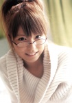 glasses looking_over_glasses sweater wakatasuki_chinatsu rating:Safe score:0 user:nil!