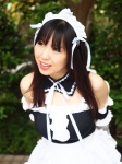 apron cosplay cyborg_nene dress elbow_gloves gloves hairband kore_ga_watashi_no_goshujin-sama kurauchi_anna maid maid_uniform rating:Safe score:0 user:nil!