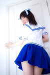 ass cosplay going_my_yui_style hair_ribbons hoshiuta kuroda_yui pleated_skirt sailor_uniform school_uniform shino_kei skirt rating:Safe score:0 user:nil!