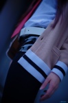 blouse cardigan cosplay makise_kurisu pantyhose sasa shorts steins;gate tie rating:Safe score:3 user:nil!