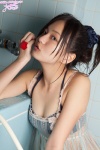 bathroom bathtub bikini_top cleavage dress ponytail see-through swimsuit wet yamanaka_mayumi rating:Safe score:0 user:nil!