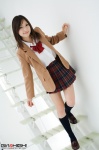 blazer blouse costume girlz_high ishii_kaori kneesocks miniskirt plaid pleated_skirt school_uniform skirt rating:Safe score:0 user:nil!