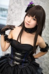 choker corset cosplay gloves idolmaster idolmaster_cinderella_girls miniskirt shibuya_rin shimotsuki_sato skirt rating:Safe score:4 user:nil!