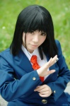 blazer blouse cosplay hayase_ami pleated_skirt saki_(manga) school_uniform skirt tie touyoko_momoko rating:Safe score:1 user:nil!