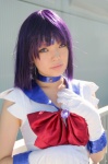 bishoujo_senshi_sailor_moon cosplay gloves namada purple_hair sailor_saturn sailor_uniform school_uniform tomoe_hotaru rating:Safe score:0 user:nil!