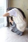 akiyama_mio blouse cosplay k-on! pleated_skirt school_uniform skirt sweater yae_maiko rating:Safe score:1 user:pixymisa