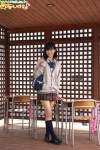 blouse bookbag cardigan costume kneesocks nishiumi_hikaru pleated_skirt school_uniform skirt rating:Safe score:1 user:nil!