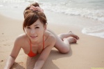 beach bikini cleavage dgc_0954 hairbun kasumi_kaho ocean side-tie_bikini swimsuit rating:Safe score:1 user:nil!