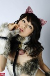 amatsubo_haruna animal_ears bikini cat_ears collar dgc_0728 leash swimsuit rating:Safe score:2 user:nil!