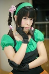 bloomers blouse cosplay gloves hairband original ririka twin_braids vest rating:Safe score:0 user:nil!