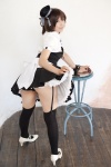 apron ass blouse corset cosplay garter_belt maid maid_in_angels maid_uniform mashiro_yuki miniskirt panties skirt skirt_lift thighhighs zettai_ryouiki rating:Safe score:7 user:nil!