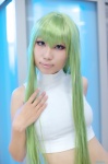 cc code_geass cosplay croptop green_hair yu-ji rating:Safe score:0 user:nil!