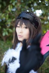 akitsu_honoka akuseru_warudo antennae corset cosplay elbow_gloves gloves hairband kuroyukihime wings rating:Safe score:0 user:pixymisa