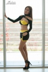 croptop high_heels hwang_in-ji pantyhose race_queen sheer_legwear skirt rating:Safe score:1 user:mock