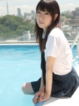 asai_mami blouse pleated_skirt pool school_uniform skirt tie wet rating:Safe score:0 user:nil!