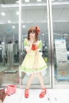 bowtie cosplay crinoline dress hagiwara_yukiho hairbow idolmaster maitako rating:Safe score:0 user:pixymisa