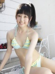 bed bikini cleavage kurita_emi ponytail side-tie_bikini swimsuit rating:Safe score:0 user:nil!