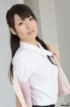 4k-star_269 blouse matsushita_miho miniskirt ponytail skirt vest rating:Safe score:0 user:nil!