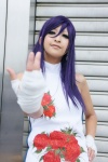 bandaged_hands cosplay ikkitousen kanu_unchou purple_hair qipao sei rating:Safe score:0 user:Log