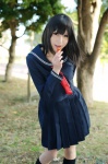 cosplay ichigo_100 kneesocks pleated_skirt sailor_uniform school_uniform skirt toujou_aya wakame rating:Safe score:2 user:nil!