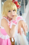 blonde_hair cosplay dress hairbow maple_pink pink_sweets_-_ibara_sorekara shirayuki_himeno rating:Safe score:0 user:nil!