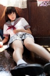 nishino_koharu pleated_skirt sailor_uniform school_uniform skirt socks rating:Safe score:0 user:nil!