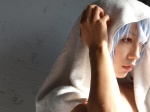 ayanami_rei blue_hair cosplay kiri_kyousuke neon_genesis_evangelion towel wet rating:Safe score:0 user:nil!