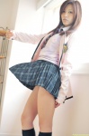 blazer blouse dgc_1022 kneesocks pleated_skirt school_uniform skirt sweater_vest watanabe_shuri rating:Safe score:0 user:nil!