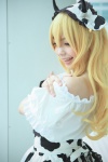 blonde_hair blouse cosplay horns kaieda_kae miniskirt skirt tagme_character tagme_series rating:Safe score:0 user:nil!