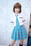 cosplay hidaka_ai idolmaster merino_moko school_uniform rating:Safe score:2 user:xkaras