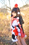 amatsuka_miyu ass blouse cosplay fan panties pleated_skirt scarf shameimaru_aya skirt skirt_lift tokin_hat touhou wings rating:Safe score:3 user:nil!