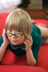 blonde_hair glasses looking_over_glasses tagme_model rating:Safe score:0 user:darkgray