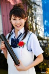 blouse costume misty_220 ponytail school_uniform sweater_vest takabe_ai rating:Safe score:0 user:nil!