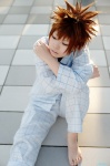 cosplay crossplay katakura_rin katekyo_hitman_reborn! pajamas sawada_tsunayoshi rating:Safe score:0 user:nil!