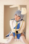 animal_ears blue_hair bodysuit bunny_ears cosplay gloves saku siesta410 thighhighs umineko_no_naku_koro_ni rating:Safe score:0 user:nil!