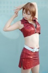 cosplay croptop default_costume machako meiko miniskirt pantyhose skirt vocaloid rating:Safe score:1 user:nil!