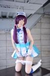 boots cosplay dress garrison_cap haruka love_live!_school_idol_project love_m@ster panties purple_hair thighhighs tojo_nozomi twintails rating:Safe score:2 user:nil!