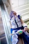 baton bows choker cosplay cure_moonlight dress flower heartcatch_precure! mitsuto one_elbow_glove pretty_cure purple_hair tsukikage_yuri rating:Safe score:0 user:pixymisa
